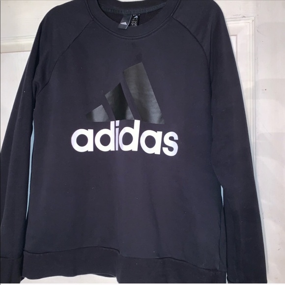 Adidas light weight thin long sleeve sweatshirt - Picture 1 of 3